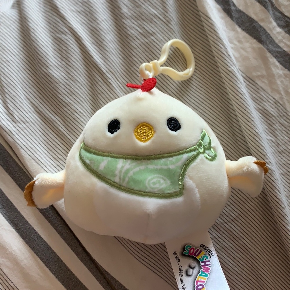 3.5” Todd squishmallow clip